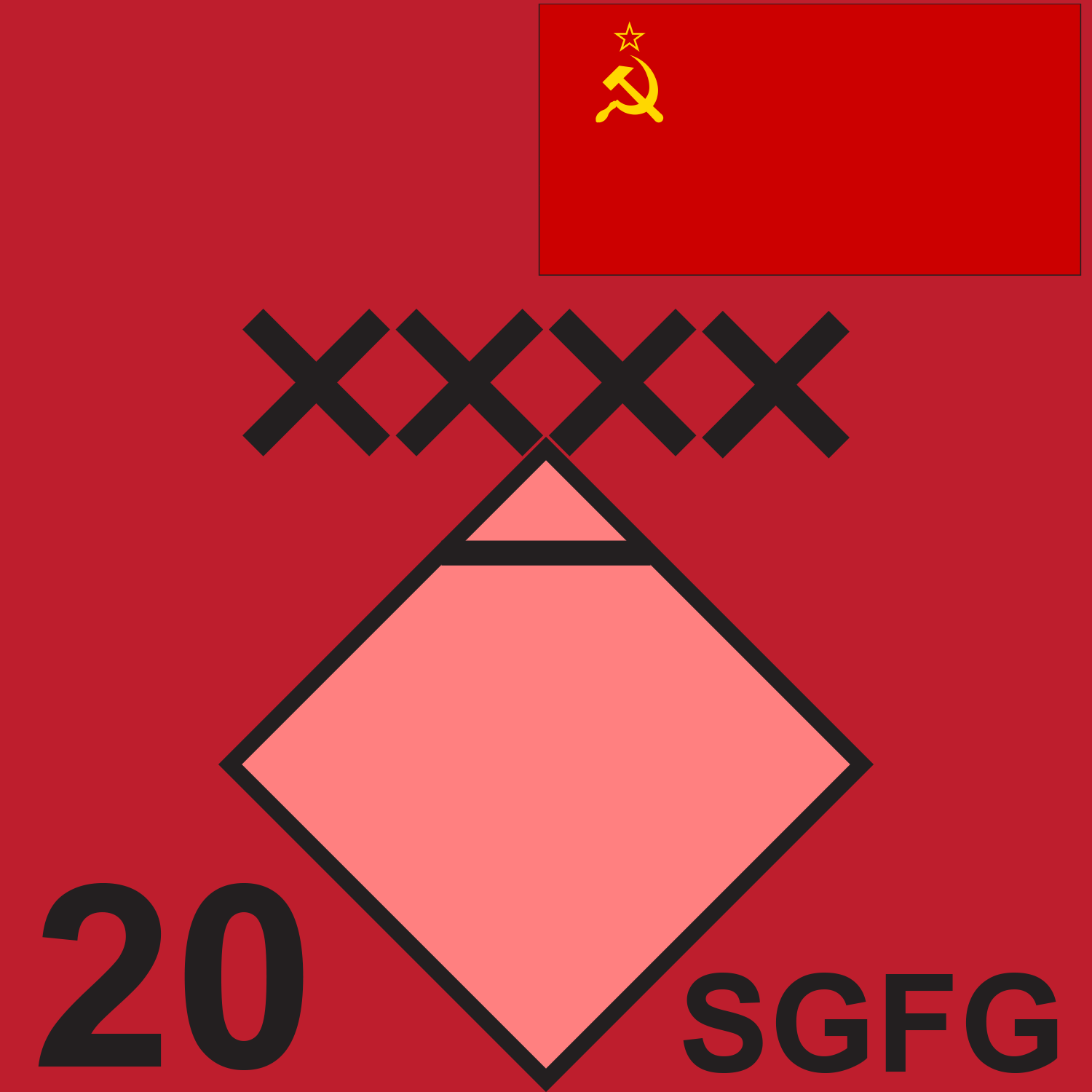 RED SOV 20 CAA 1989